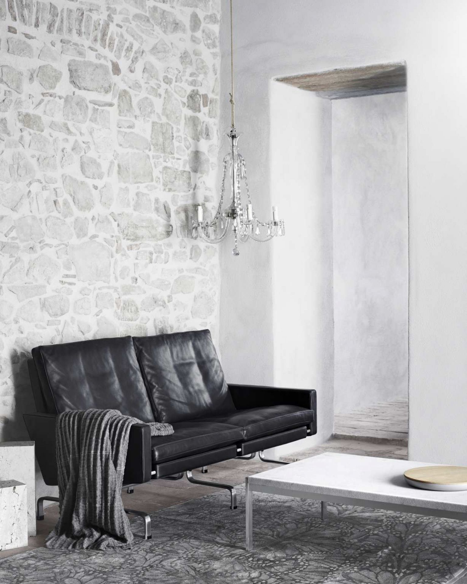 PK63A / PK 63 A Table à manger L 120 cm Fritz Hansen 
