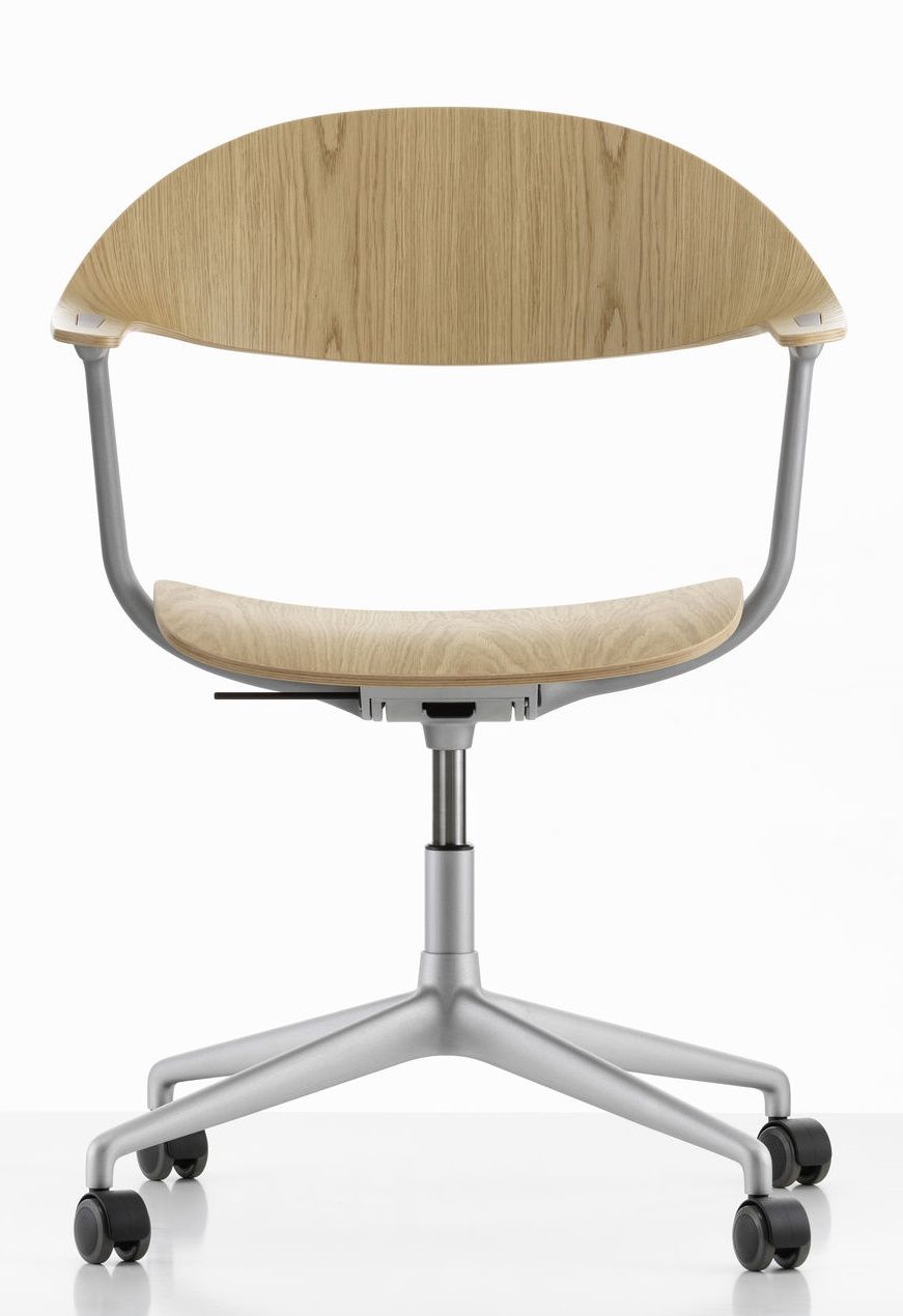 Mynt dossier et assise Plywood chaise de bureau Vitra