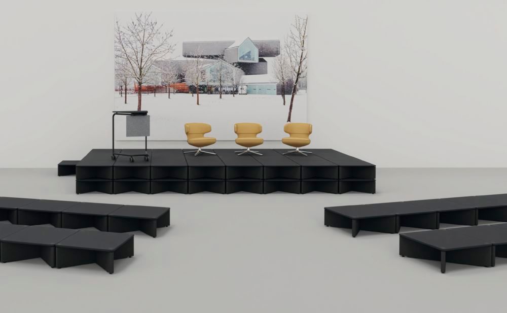 Plateforme de réinitialisation, système de plateforme modulaire Vitra