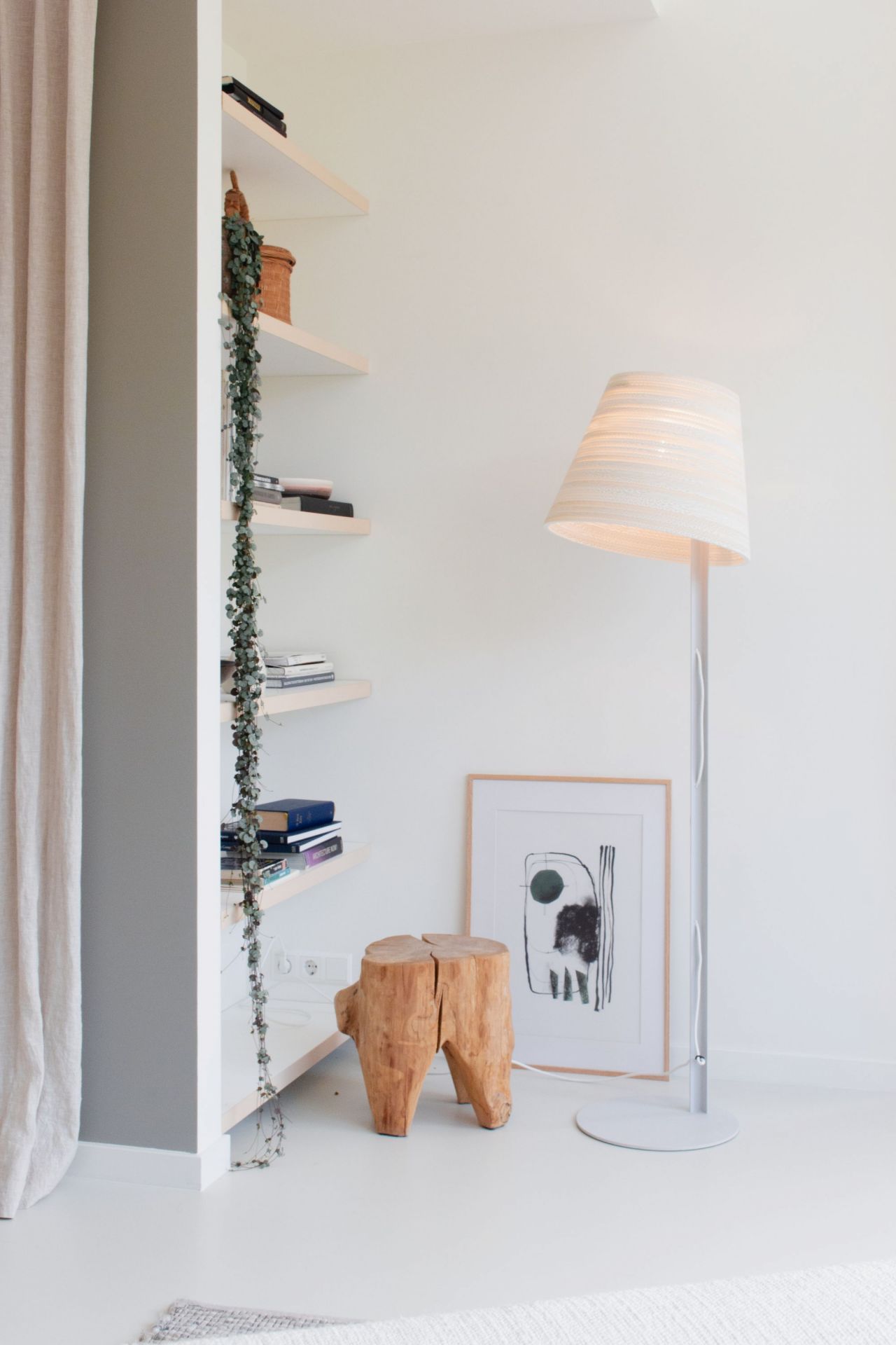 Tilt Lampadaire Scraplights blanc Graypants