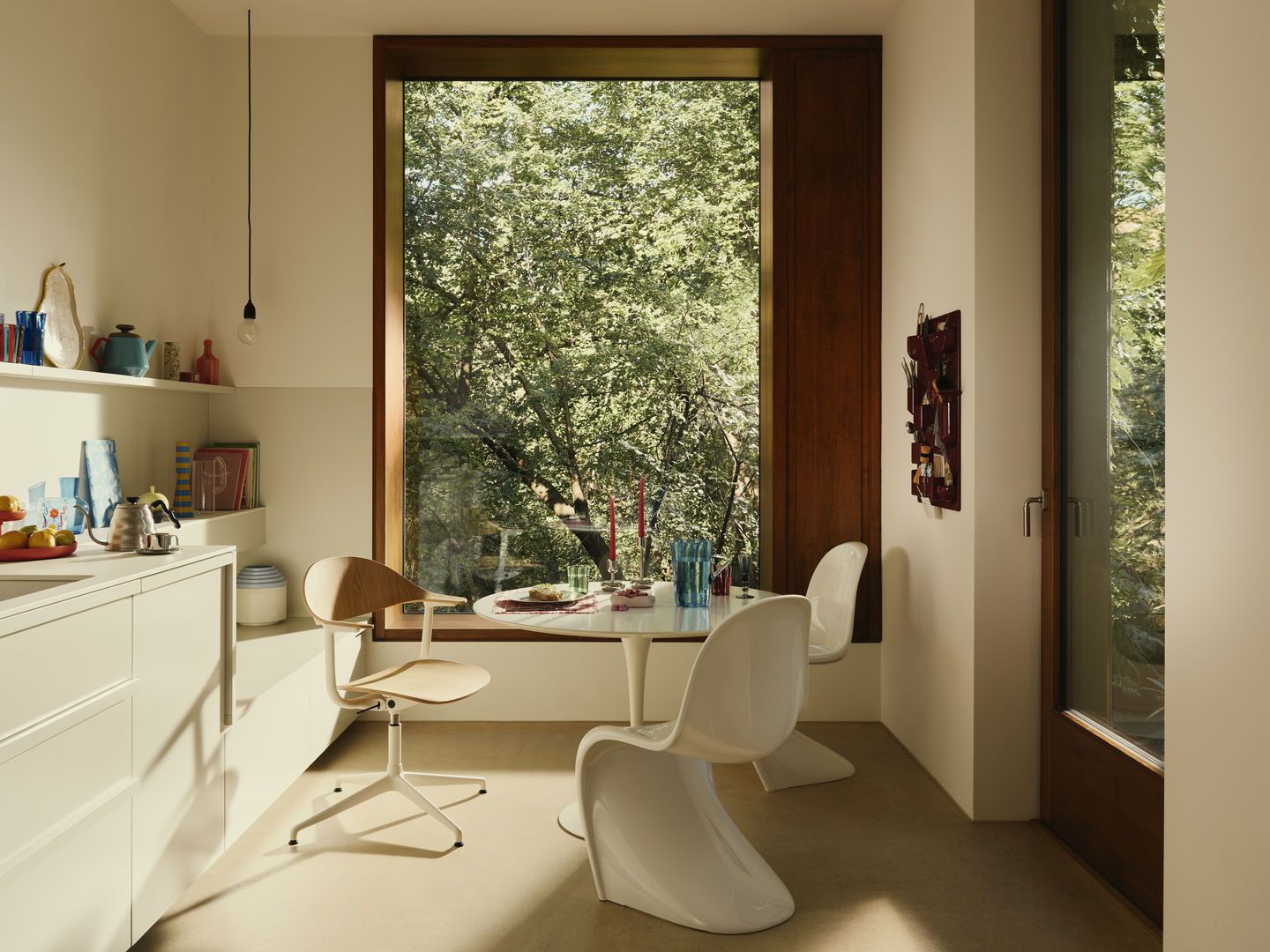 Mynt dossier et assise Plywood chaise de bureau Vitra
