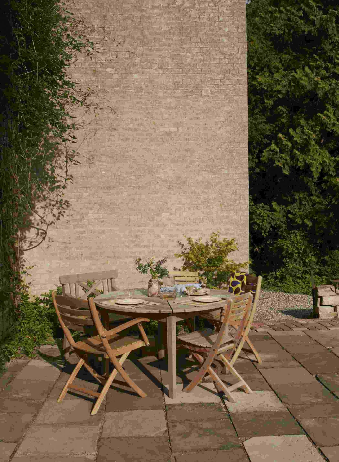 Drachmann Table Ø 126 cm Outdoor Skagerak by Fritz Hansen