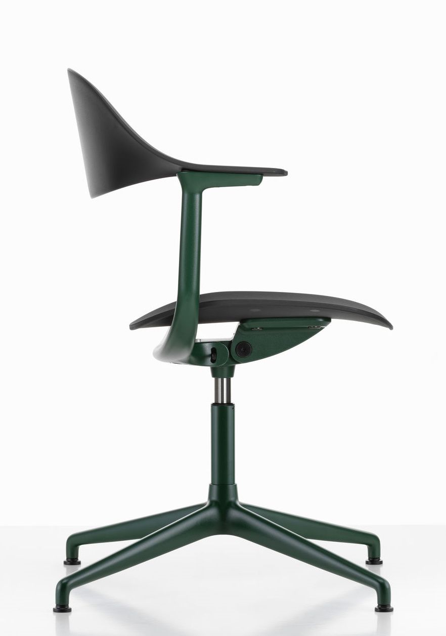 Mynt dossier et assise plastique Chaise de bureau Vitra