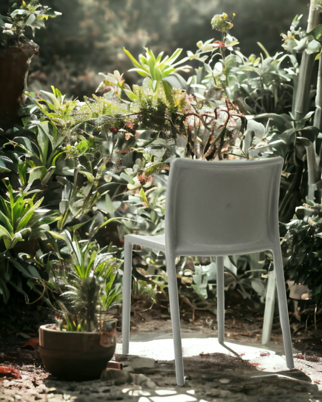 RE Air-Chair Intérieur / Extérieur Chaise 100% recyclée Magis 