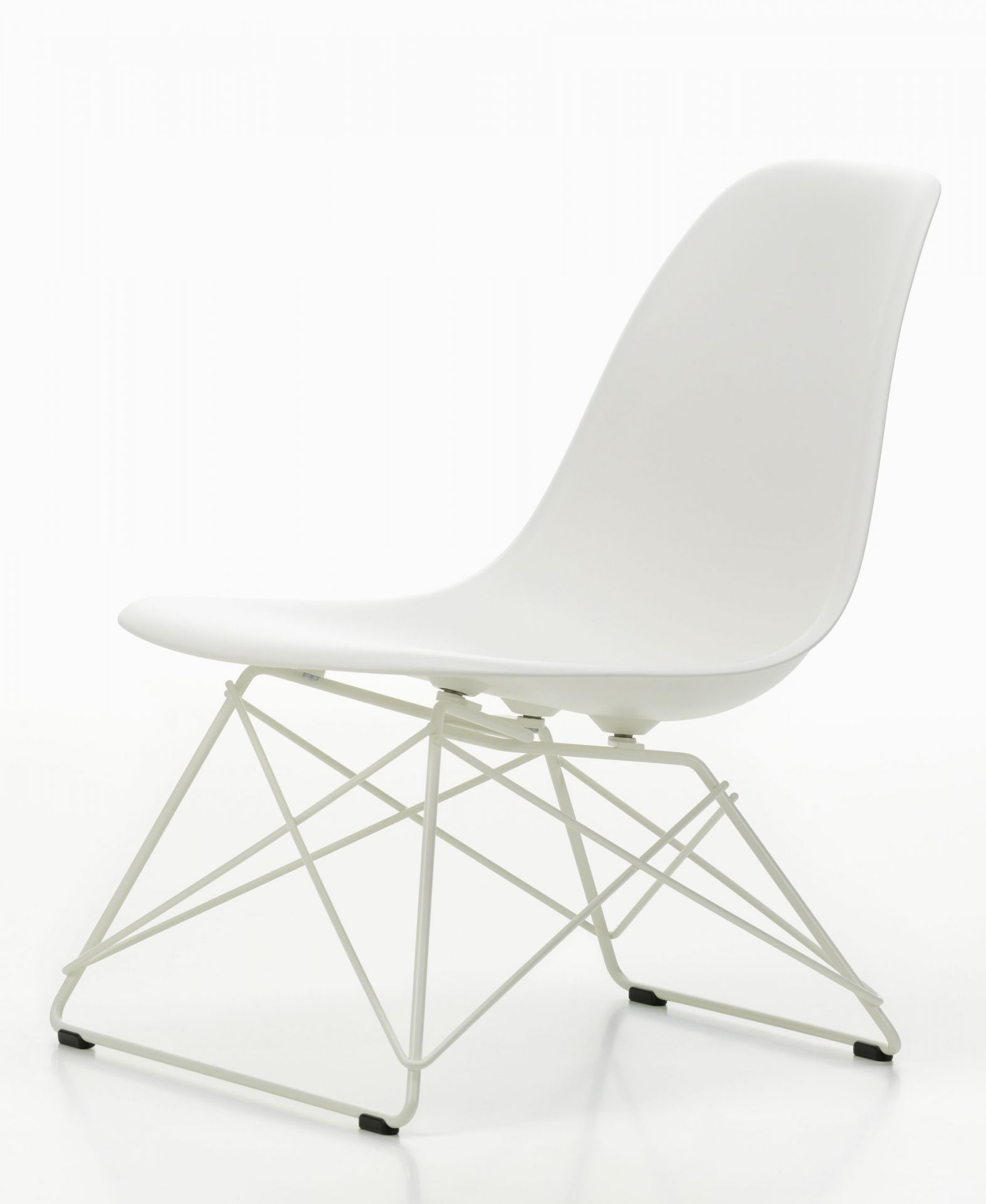 Eames Plastic Side Chair LSR chaise Vitra